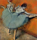 Dancers at the Barre circa 1900 1905 The Phillips Collection USA oil on canvas