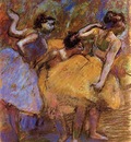 Dancers circa 1900 Memorial Art Gallery of the University of Rochester USA pastel
