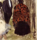 Ludovic Halevy Speaking with Madame Cardinal circa 1876 1877 PC