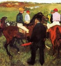 Racehorses at Longchamp 1873 1875 National Gallery of Art Washington USA