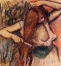 Woman Combing Her Hair  1894  PC