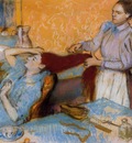 Woman Having Her Hair Combed 1892 1895 PC
