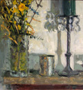 StillLifeGreenCandle