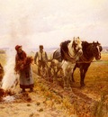 Moreau Adrien Plowing The Fields
