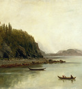 Bierstadt Albert Indians Fishing