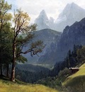 Bierstadt Albert Tyrolean Lansscape