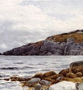 Bricher Alfred Thompson Rocky Coastline
