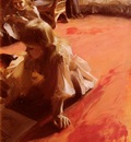 Zorn Anders A Portrait Of The Daughters Of Ramon Subercasseaux