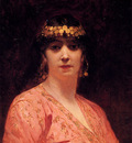 Constant Benjamin Portrait Of An Arab Woman
