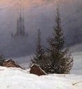 FRIEDRICH Caspar David Winter Landscape With Church