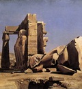 GLEYRE Charles Gabriel Egyptian Temple