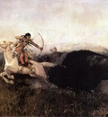 Russell Charles Marion Indians Hunting Buffalo