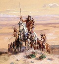 Russell Charles Marion Indians on Plains