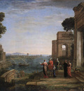 Aeneas Farewell to Dido in Carthago WGA
