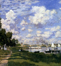Monet The Marina At Argenteuil