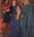 Rossetti Dante Gabriel The First Madness of Ophelia