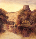 Cox David Castle In An Autumn Landscape