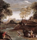 DOMENICHINO Landscape with Ford