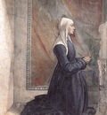 GHIRLANDAIO Domenico Portrait Of The Donor Nera Corsi Sassetti