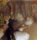 Degas Edgar The Rehearsal Of The Ballet