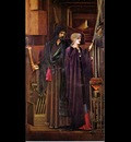 BURNE JONES Edward The Wizard oil on canvas 90x53 12cm City Museums and art Gallery Birmingham
