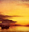 Cooke Edward William Sunset On The Lagune Of Venice