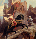 leutze Emanuel The Knight O