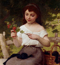 Munier Emile A Sprig Of Flowers