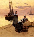 Legout Gerard Fernand Marie Eugene Breton Fisherwomen