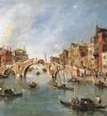 GUARDI Francesco The Three Arched Bridge at Cannaregio
