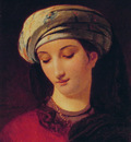 Portrait of A Woman with a Turban