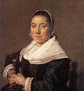 HALS Frans Portrait Of A Seated Woman Presumedly Maria Veratti