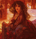 Bridgman Frederick Arthur Harem Girl