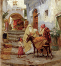 Bridgman Frederick Arthur The Orange Seller