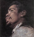 CRAYER Gaspard de Head Study Of A Young Moor