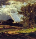 Inness George A Passing Shower