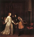 TERBORCH Gerard The Dancing Couple
