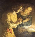 HONTHORST Gerrit van Adoration Of The Child