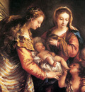 GUARDI Gianantonio Holy Family with St John the Baptist and St Catherine