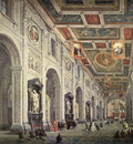 PANNINI Giovanni Paolo Interior Of The Santa Giovanni In Laterno In Rome