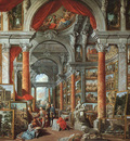 PANNINI Giovanni Paolo Picture Gallery With Views Of Modern Rome