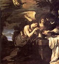Guercino Magdalen and Two Angels