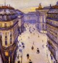 Caillebotte Gustave Rue Halevy Seen from the Sixth Floor