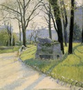 Caillebotte Gustave The Parc Monceau