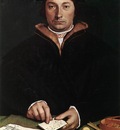 Holbien the Younger Portrait of Dirk Tybis