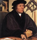 Holbien the Younger Portrait of Nikolaus Kratzer