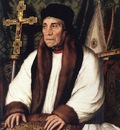 Holbien the Younger Portrait of William Warham Archbishop of Canterbury