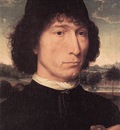 Memling Hans Portrait of a Man with a Roman Coin 1480 or later