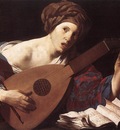 TERBRUGGHEN Hendrick Woman Playing The Lute