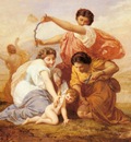 Picou Henri Pierre Clipping Cupid s Wings